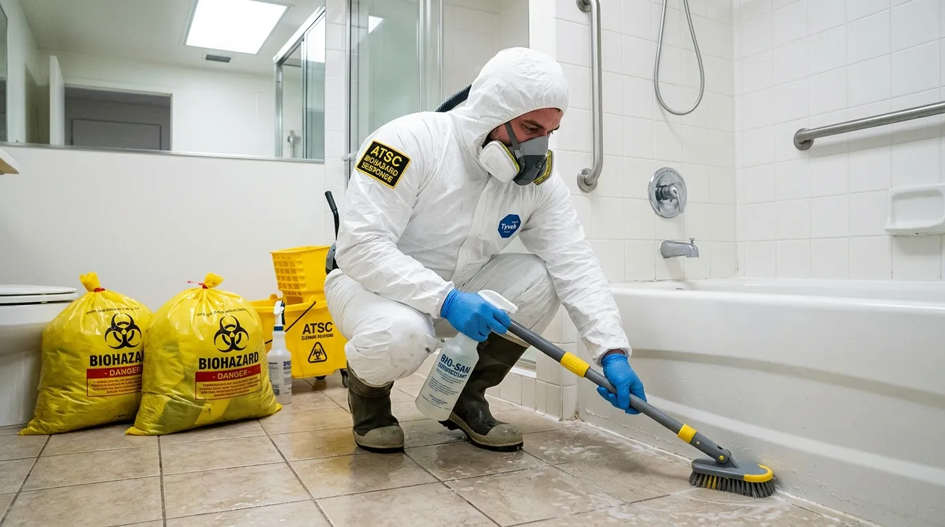 Decontamination equipment deployed for Blood Cleanup in Summerville